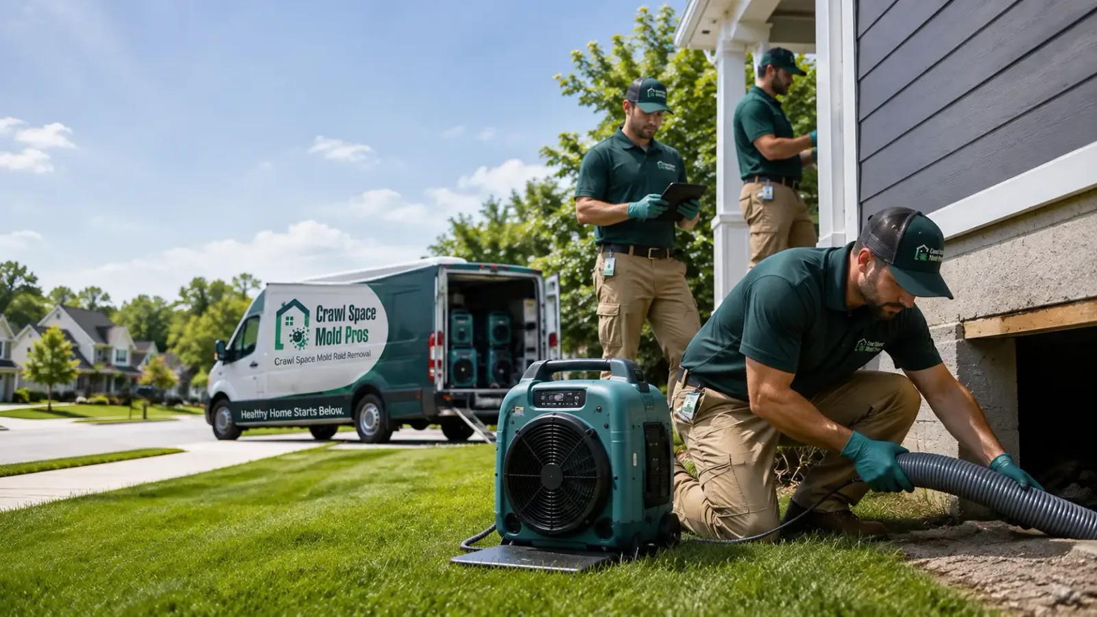Crawl Space Mold Removal in Danville, AR